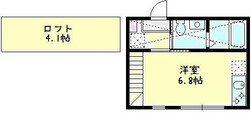 VarietyBox平塚(バラエティボックス)  203号室 間取り