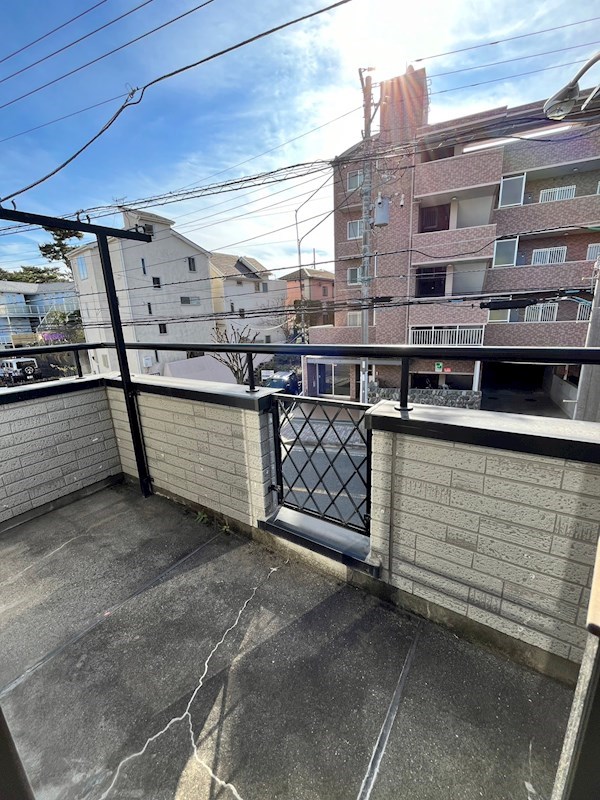 山崎ハイツ ベランダ