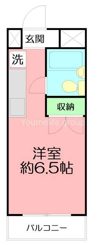 水引88 302号室 間取り