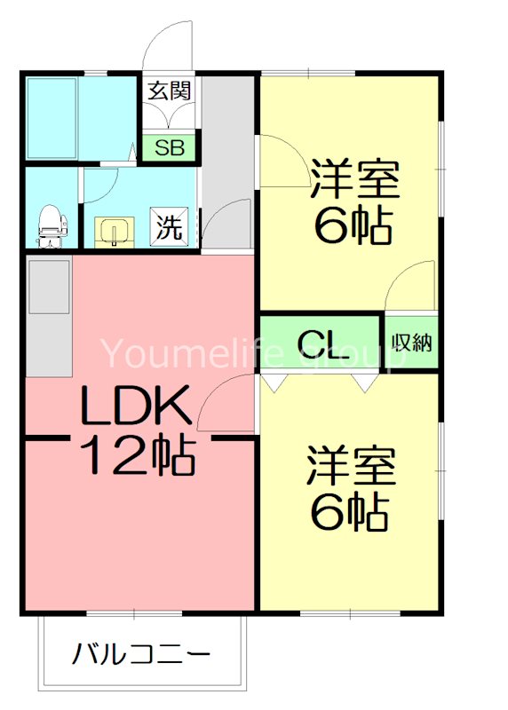 ReDEAL小田原EAST 201号室 間取り