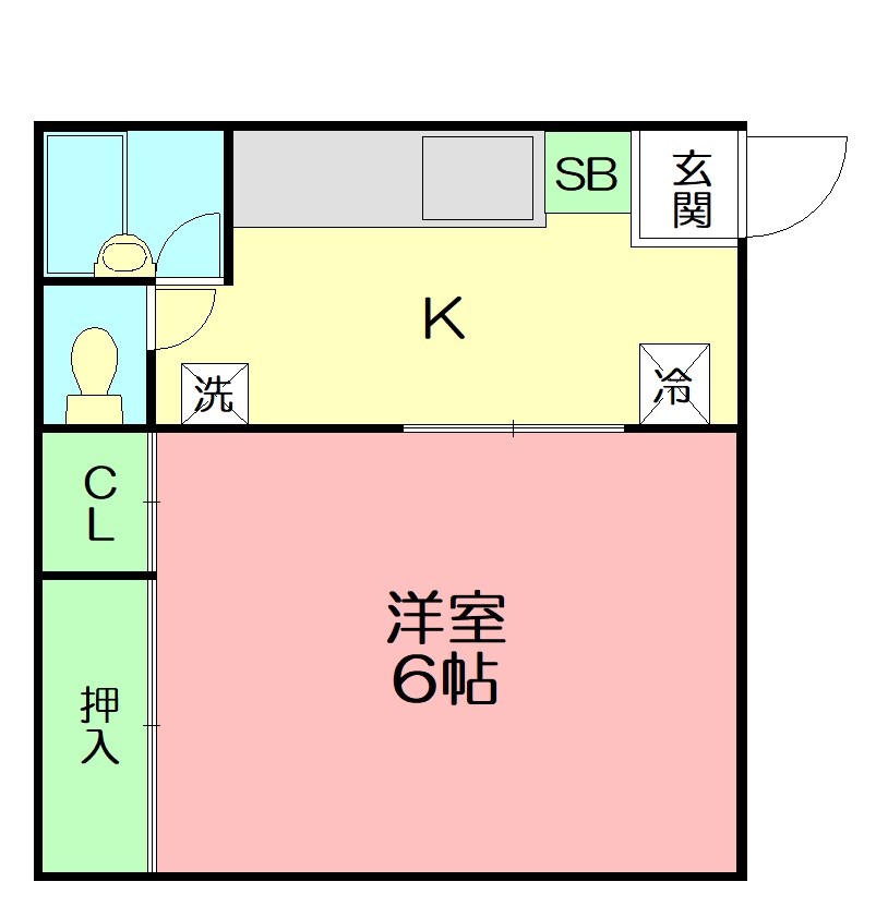 メゾンドソレイユ 間取り図