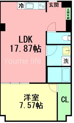 平塚スタービル 204号室 間取り