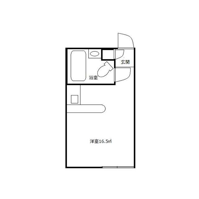 ベルアズーリ 203号室 間取り