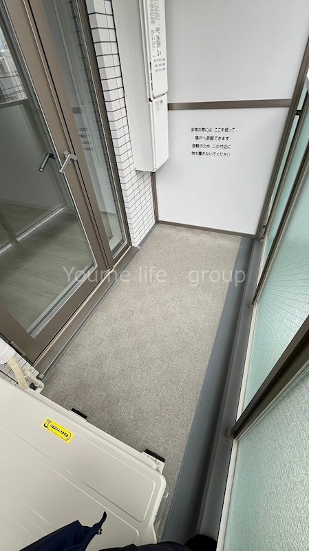 ＬＩＭＥ　ＲＥＳＩＤＥＮＣＥ　ＨＩＲＡＴＳＵＫＡ　ＷＥＳＴ ベランダ