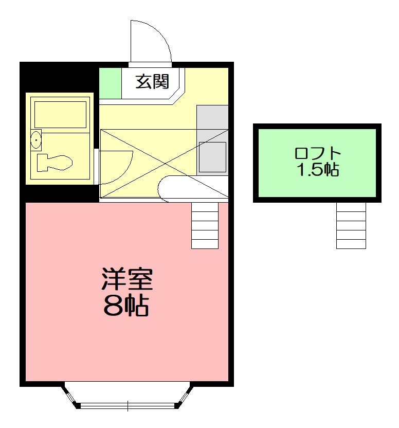 ベルピア伊勢原２ 103号室 間取り
