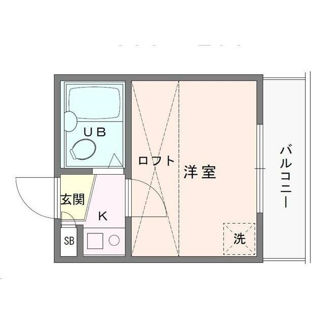 サーフ松風町 111号室 間取り