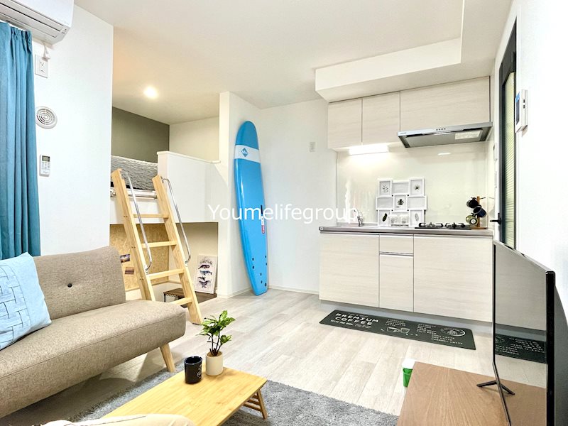 ヴィラ中海岸 リビング