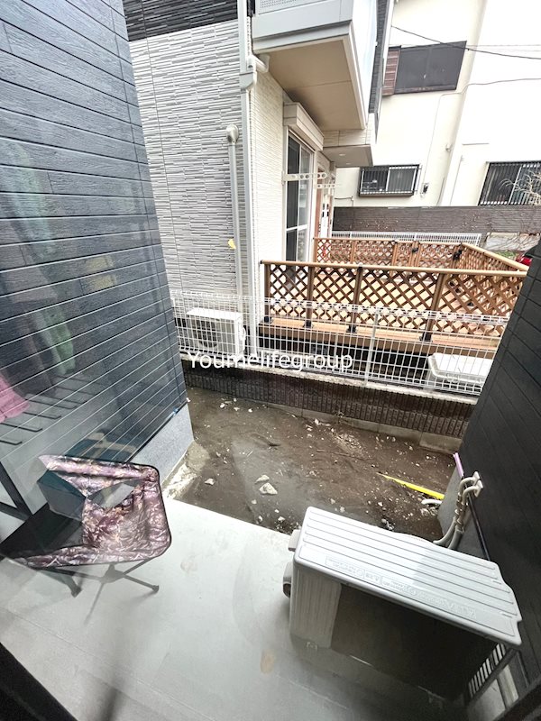 ヴィラ中海岸 ベランダ