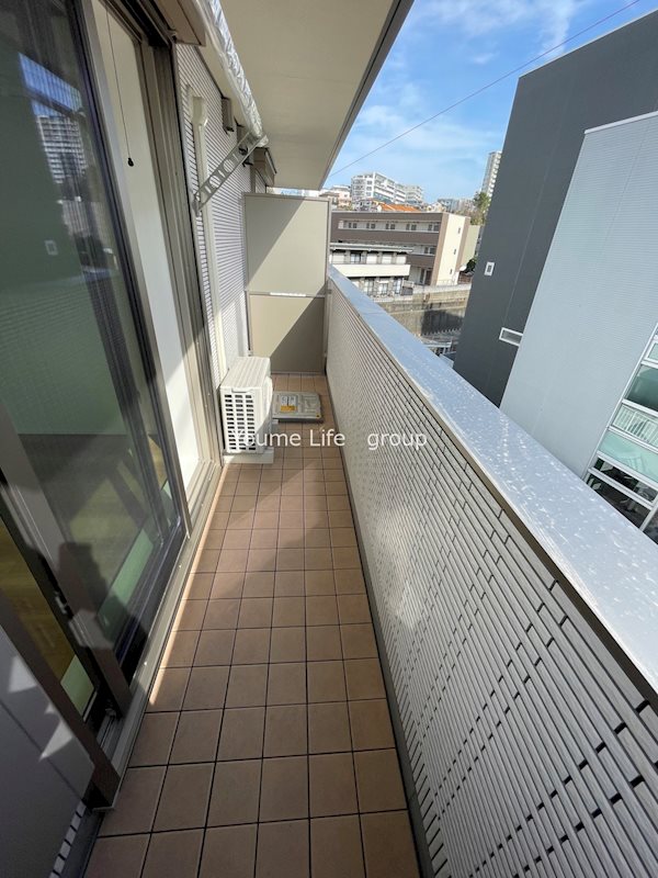 ミモザ・コート ベランダ