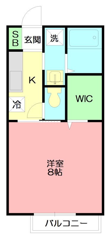ロイヤルハイツⅦ 102号室 間取り