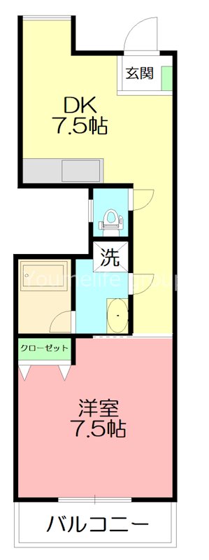 雅マンション湘南台 204号室 間取り