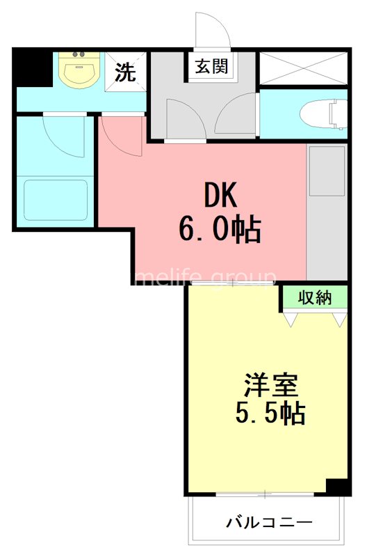 三協相武台駅前ハイツ 間取り