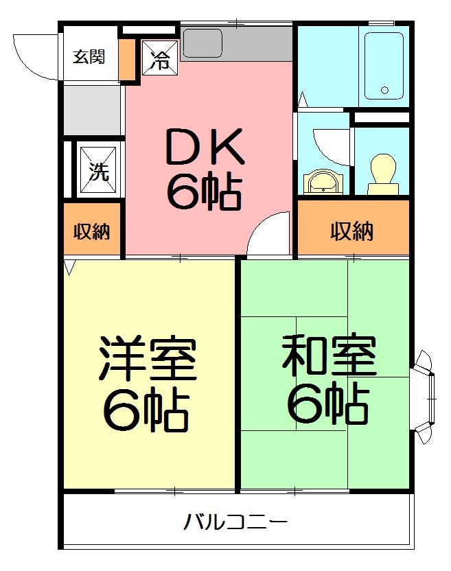 レシデンテ・クラロＢ 101号室 間取り