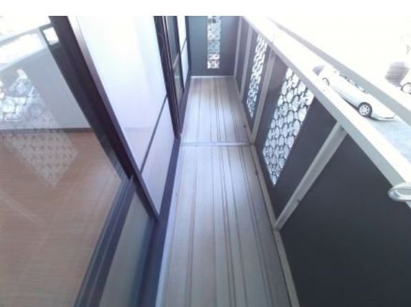 グランフォレヤマジュ ベランダ