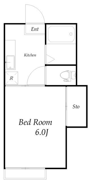 シティハイツ倫 101号室 間取り