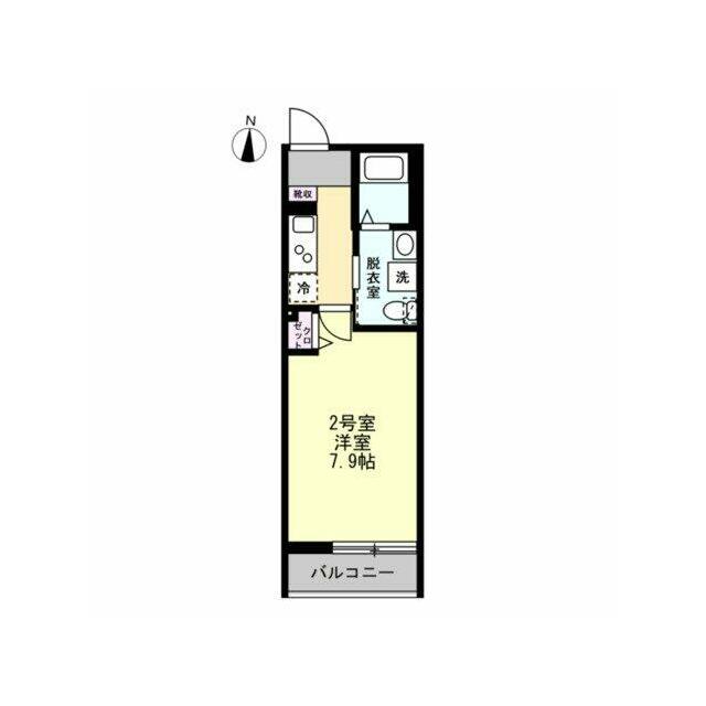 ラヴィベール逗子 202号室 間取り