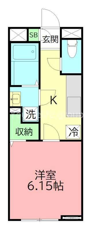 リコルテ湘南 105号室 間取り