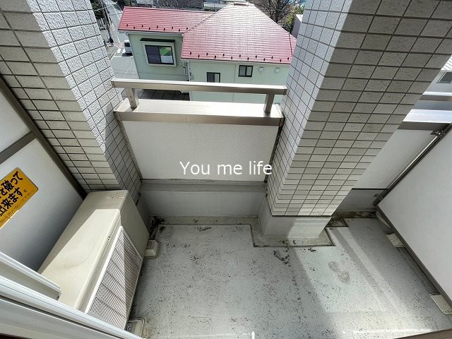 スカイビル天神橋 ベランダ