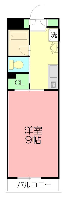 サングレイス湘南 101号室 間取り