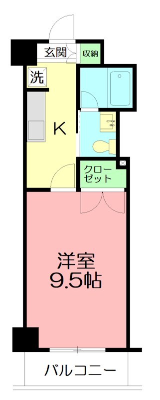 コンフォートタウン大船 202号室 間取り