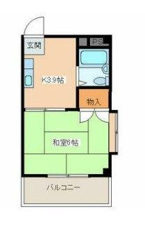グレイス桜ケ丘壱番館 301号室 間取り