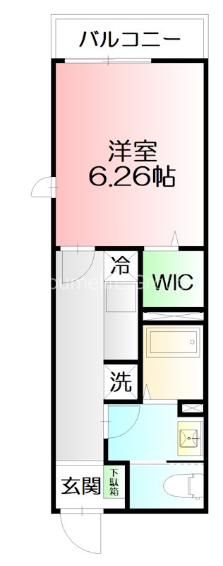 ドエル湘南 105号室 間取り