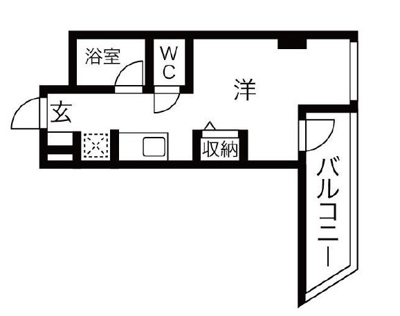 シャロン本厚木 205号室 間取り