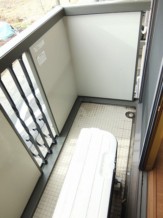 グリーンハウスB ベランダ