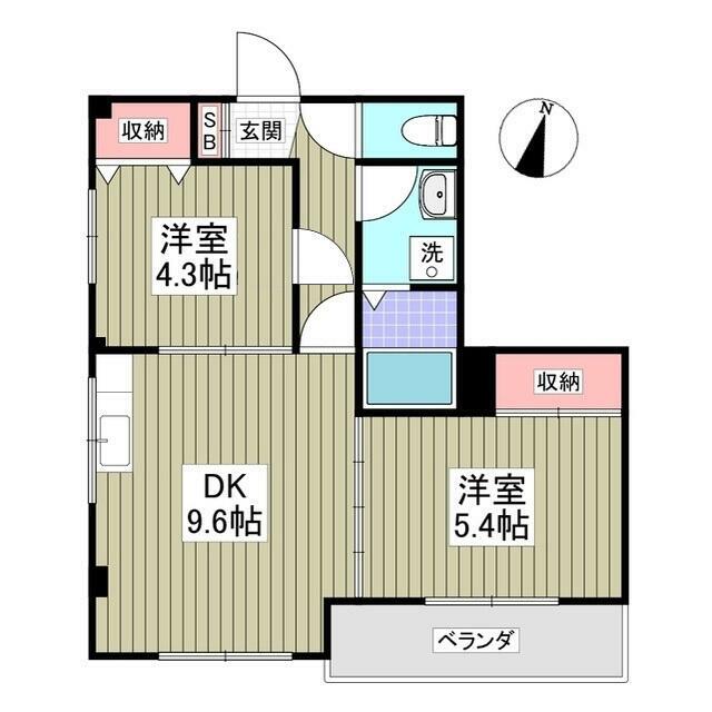 シーサイドハイムカトウⅠの物件画像2