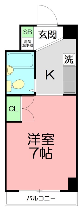 エストレージャ湘南 315号室 間取り