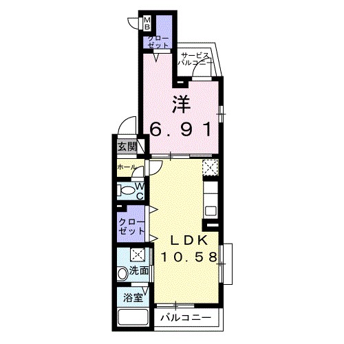 リエゾン 間取り図