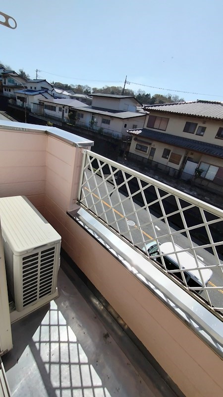 コーポタチバナ ベランダ