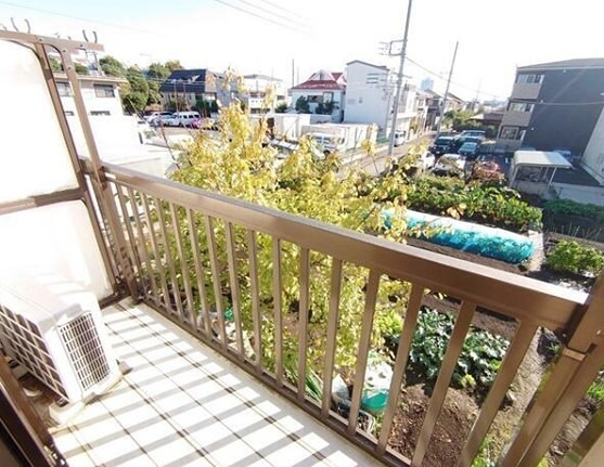 ハイツミヤⅡ ベランダ