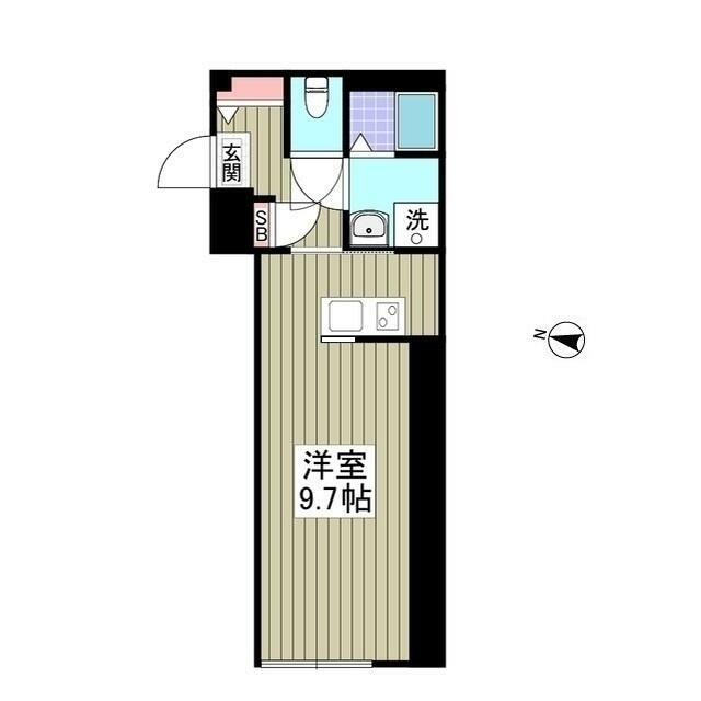 Sun Glanzいずみ中央 303号室 間取り