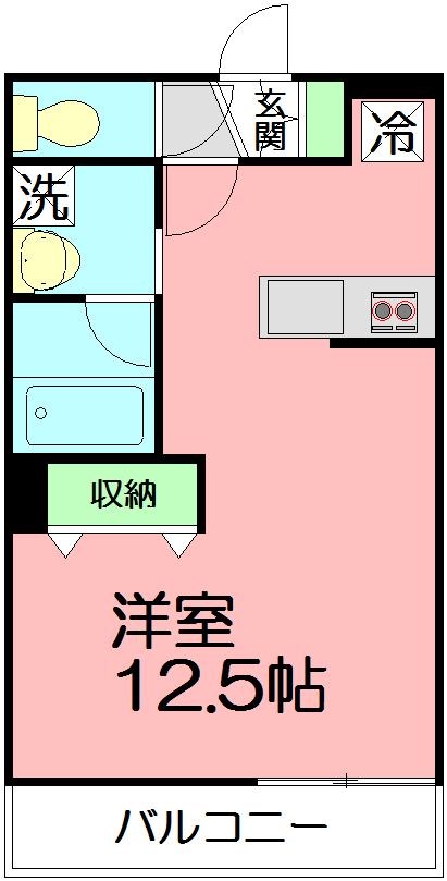 Phil Court湘南 302号室 間取り