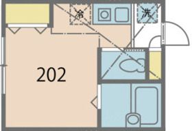 ７ｔｈコーポ善行 202号室 間取り