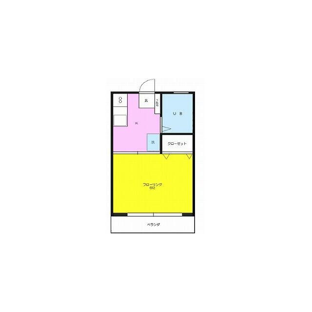 ヤマフジハイツＤ 間取り
