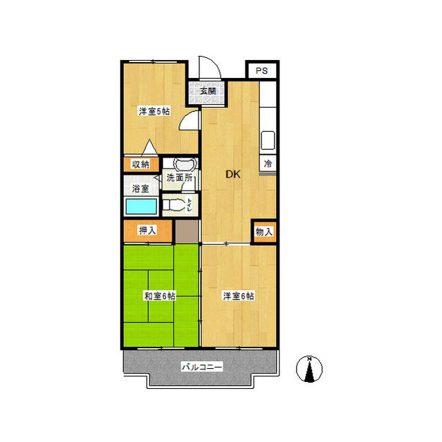 エスポワール東戸塚 間取り図