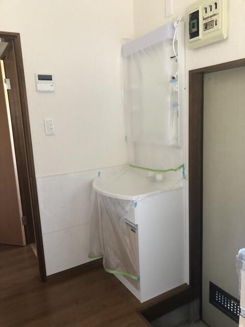 海野貸家 洗面所