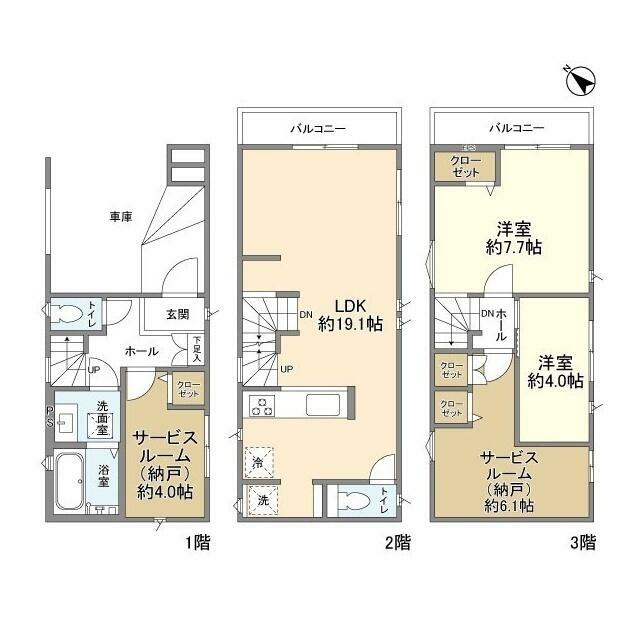 Ｋｏｌｅｔ戸塚上矢部町＃０５ 間取り