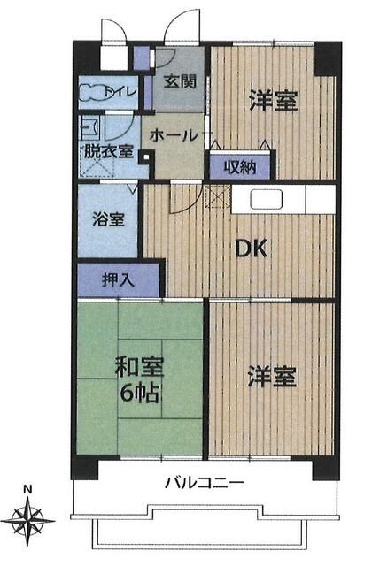 めぐみビル 205号室 間取り