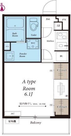 リブリ・ピーチテラス湘南 205号室 間取り