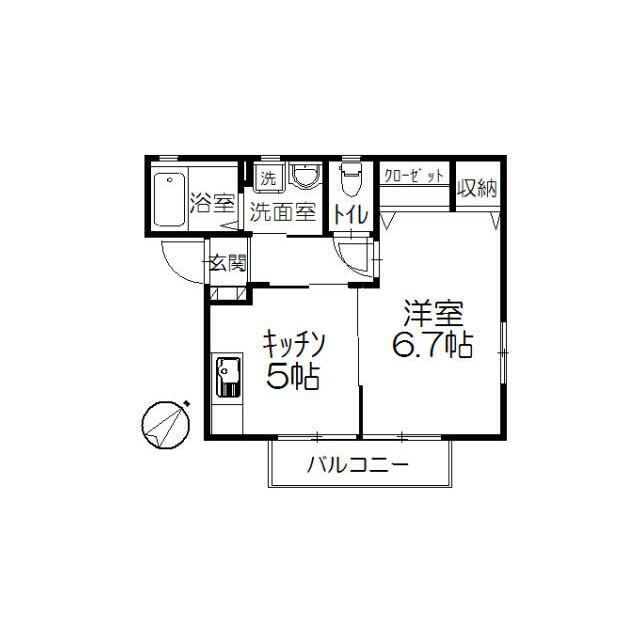 グリーンパークⅡ 間取り