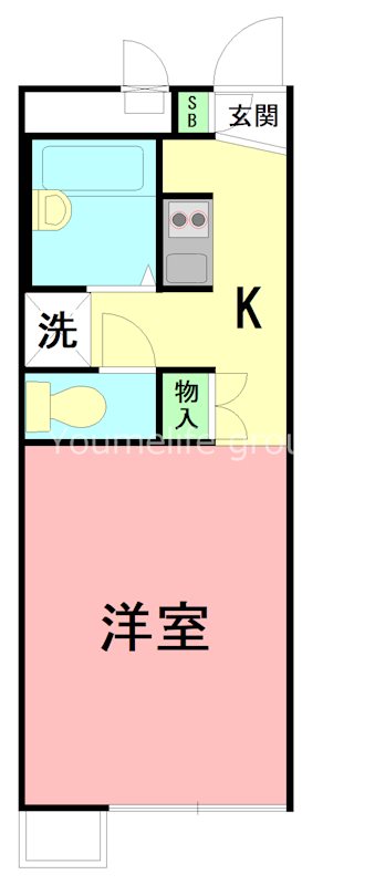 パフィオ 203号室 間取り