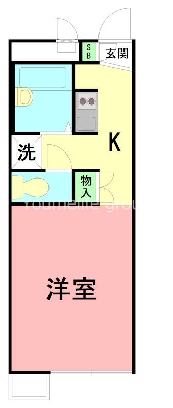 パフィオ 207号室 間取り