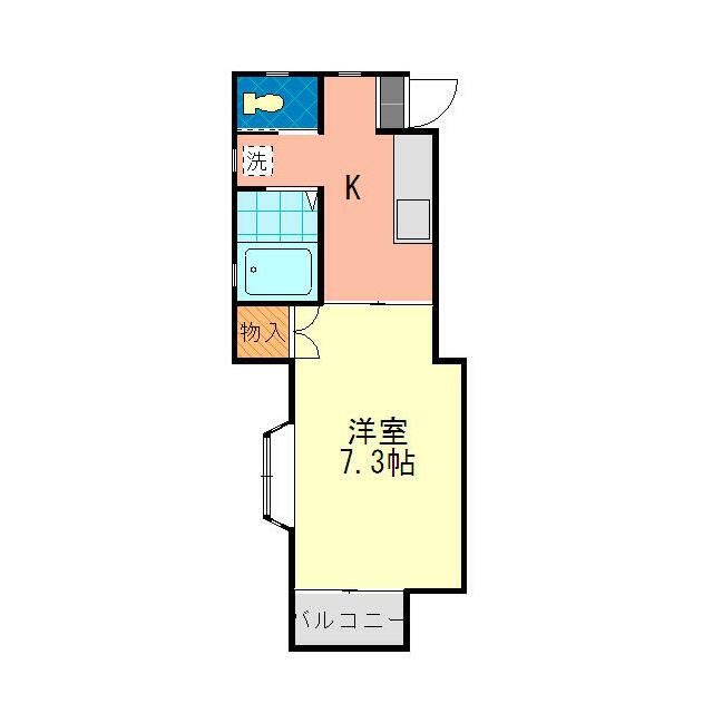 コーポフラワー 間取り