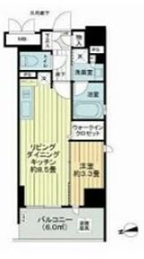 ソルティア藤沢鵠沼 803号室 間取り