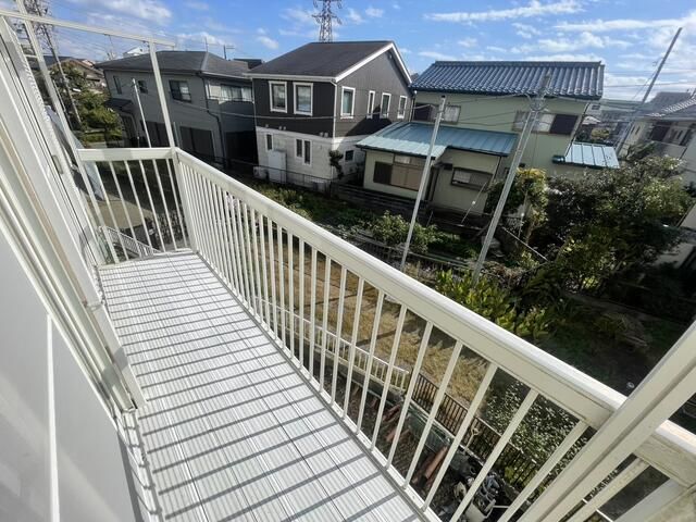 仰玉園 ベランダ