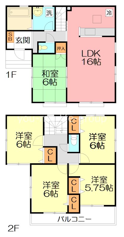 松田惣領475-3戸建 間取り