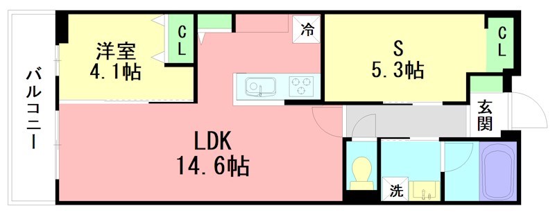 GRAND　RESIDENCE　UCHIYAMA　Ⅳ 305号室 間取り